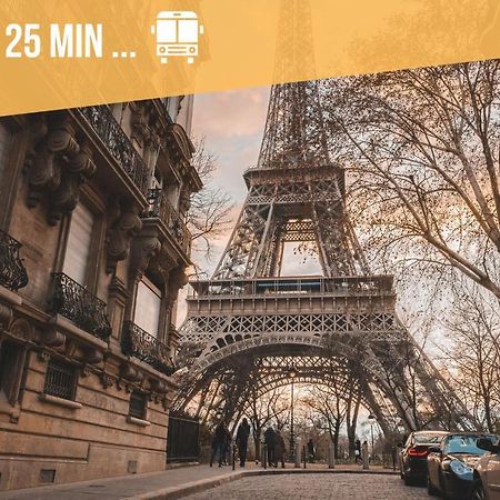 Cozy Appart' A Deux Pas De La Gare - Cozy Houses Palaiseau Ngoại thất bức ảnh
