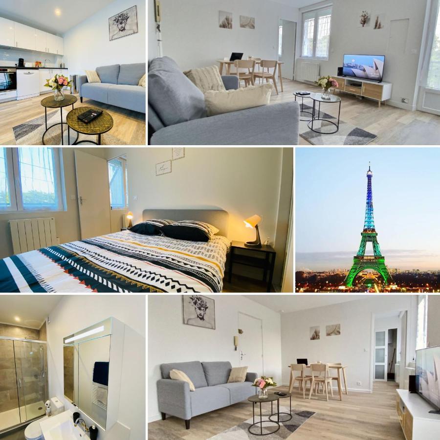 Cozy Appart' A Deux Pas De La Gare - Cozy Houses Palaiseau Ngoại thất bức ảnh